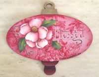 CHRISTMAS MOSS ROSE ORNAMENT