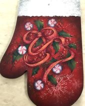 PEPPERMINT MITTEN